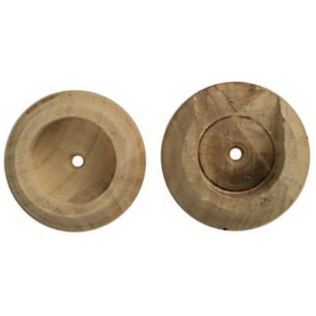 National N272-013 1.38 in. Natural Wood Pole Socket 603803
